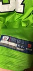 Vintage Reebok On-field Seattle Seahawks  37 Krause Iijersey Nfl Y2k Size 50