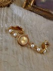 Gold French Vintage Style Unique Dainty Women   s Wrist Watch Trendy Cute Gift