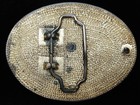Qg13124 Vintage 1970s   bull Rider   Rodeo Trophy Western   Cowboy Belt Buckle