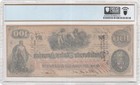 T-41  100 1862 Confederate States Civil War Obsolete Banknote Currency Pcgs Au55