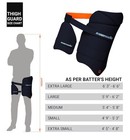 Moonwalkr Cricket Thigh Guard     Left Hand Batting     Size Large