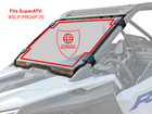 Windshield Guardian Tear-off Kit For Polaris Rzr Turbo R With Superatv Full Poly