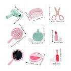 Kids Hair Salon Playset Pretend Makeup Kits For Girls Brush Role Play Games