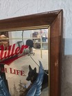Miller High Life Bald Eagle Wildlife Series Beer Bar Mirror Cracked See Images