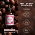 Jojoba Oil Organic  Pure Cold Pressed Carrier Oil  Natural Unrefined Moisturizer