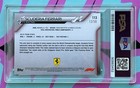 2020 Topps Chrome Formula 1 F1 Scuderia Ferrari Gold Wave Psa 7  113