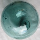 Japanese Blown Glass Fishing Float 4  Aquamarine Wp  29 Mij  net Usa Bz