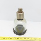 Vintage Antique Laboratory Glass Bell Jar Open Bottom 3-3 4  X 4-3 4  Id
