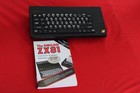 Vintage Sinclair Zx Spectrum  Computer Tested   Working W  Zx81 Bonus Book