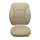 Fits 2007-2013 Acura Mdx Driver Bottom   Top Leather Replacement Seat Cover Tan