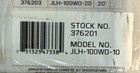 Jet 376201 Jlh-100wo-10 Jlh Series 1 Ton Lever Hoist 10ft Lift