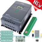 Mppt Pwm Solar Charge Controller 30a-100a Auto Focus Tracking Panel Regulator 