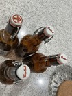 Vintage Brown Grolsch Swing-top Embossed Beer Bottle  Set Of 4 