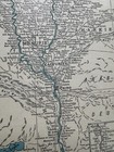Antique 1935 Map Of Egypt 11x14
