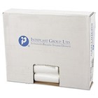 High-density Trash Can Liners  17 X 18  4 Gallon  6mic  Clear  50 rl  40 Rl ct