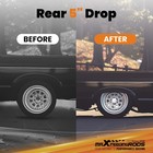 Rear Axle Flip Kit 5  Drop With C Notch Kit For Chevy C10 gmc Truck 73-87