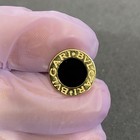 Bvlgari Bvlgari Stud Earrings 18k Yellow Gold Black Onyx Pair