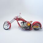 1 6 20  Orange County Chopper Fdny Fire Bike Ertl Joyride Motorcycle Diecast Occ