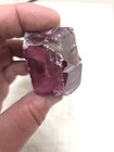 1590ct   318g Rose Cubic Zirconia Faceting Rough  Great Color 