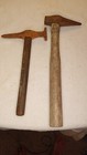 Lot Of 2 Antique Hammers  sheetmetal   Pick