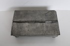 Antique 18th   19th Century Footed Pewter Inkwell Sander Primitive Desk Set-8 5 