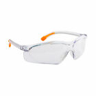 Portwest Pw15 Polycarbonate Corded Fossa Work Wraparound Safety Eye Glasses Ansi