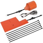 Cold Weather Kit For Generac- Battery Warmer Pad 7101   Oil Heater Orange 