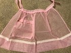 Five Vintage  Aprons Pink Floral Dots Strawberries Cottagecore Granny Core