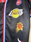 Ultra Game Men   s Nba Official All Teams Mesh Basketball Jersey Black Large New