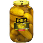 Mt  Olive Fresh Pack Whole Kosher Dills Pickles  128 Fl Oz Jar