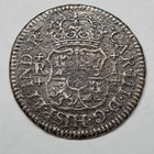 1768 Mexico Spanish Colonial 1 Real Pillar   Waves Shipwreck Salvaged  m128