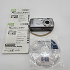 Canon Powershot A410 3 2mp Digital Camera Silver Sd-card 256mb Manual Disc