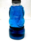 B-2  Vintage 7    Lucky Jumbo Root Beer The Elephant Glass Jar Bank W  Label