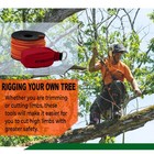 Forester Arborist Throw Line Kit - Ultra Slick 100  Polyester Rope With Weigh   