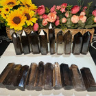 Smoky Quartz Crystal Tower Point Healing Stone Metaphysical And Home Decor
