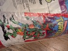 Vintage Rare New Teenage Mutant Ninja Turtles Slumber Bed   Comforter Ero 30x57