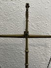 Antique Vandome   Co London Brass Balance Scales - Stamped Beam   Base 23 x 14 