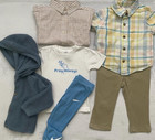 Baby Boy Clothing Lot 20  Pieces   Carter s Nike Gerber   Sizes 3   18 Months   2t