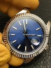 Diy Set For 3235 41mm Watch Case   Dial   Hands   Stainless Steel Strap