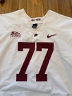 Lafayette College Leopards Game Used   Game Worn Nike Ncaa Football Jersey
