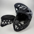 Outdoor Master Rhino Full Faced Mountain Bike Helmet  Size Medium  Slate Gray 