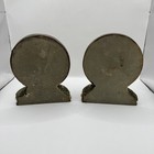 Vintage World Series Baseball Bookends Americana Collection Heavy Decor Pair