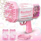 Pink Bubble Gun Machine- 69 Hole Bubble Machine Gun