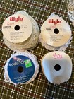 Lot Of Polyester Craft Gathered Lace   Trim Crafting Sewing 30-ish Yards