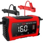 16-amp Battery Charger  12v 24v Lithium Lifepo4 Lead Acid Car Battery Charger Us