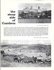 Colorado Annual 1967 Farewell To Cumbress Gordon Chappell D rgw Rr  Very Good