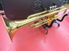Yamaha Ytr200ad    Trumpet Brass Instrument  Good Condition  Small Dent