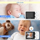 Hellobaby Hb31 Baby Monitor 2 4  Lcd Camera Audio Night Vision 1000ft No Wifi