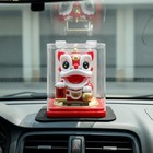 Nodding Head Lion Car Ornament Good Luck Charm For Office Desk  Home