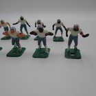 Vintage Electric Football Houston Oilers Team Figures Set 11 Players 80s Era Nfl